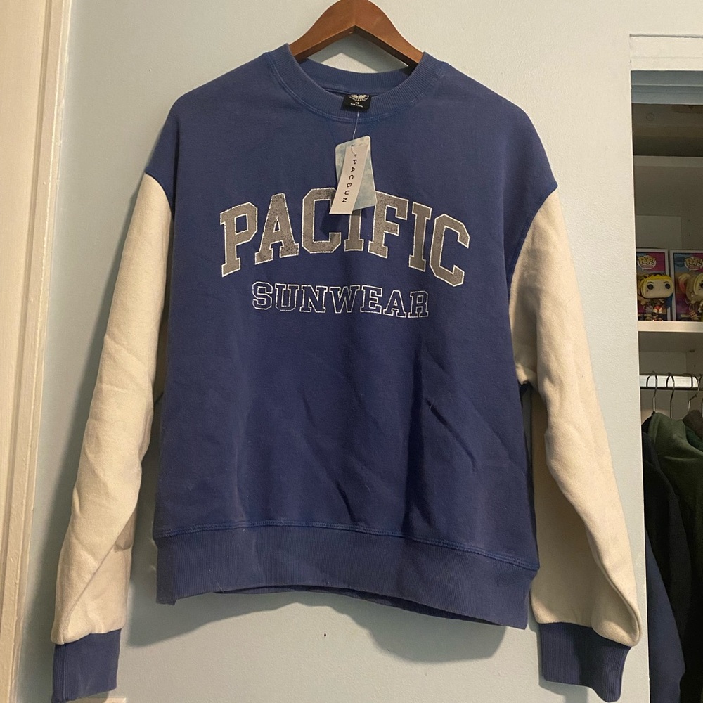 PacSun Colorblock Crewneck Sweatshirt